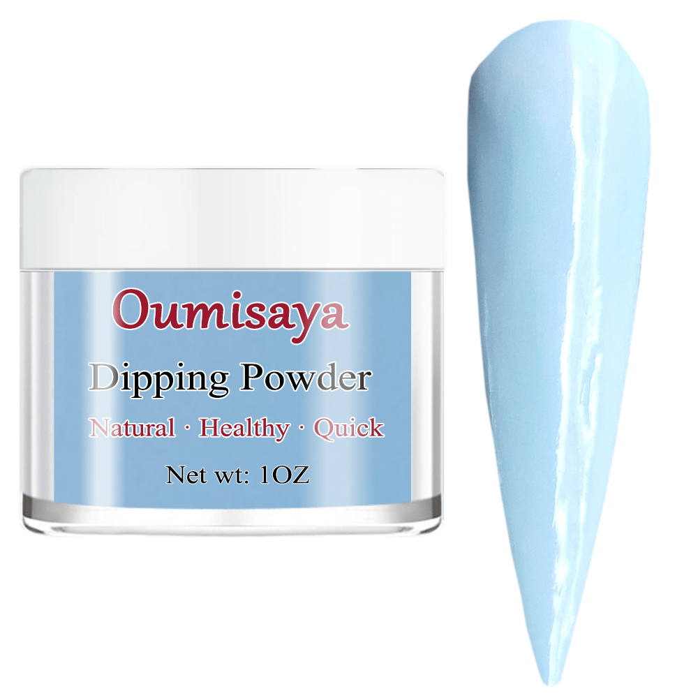 10pcs/pack Wholesale Salon Quality Dip Powder Nail Tiffany Blue Green Colors 1OZ Nail Supplies ( Luxury Acrylic Jars )-image-843454253