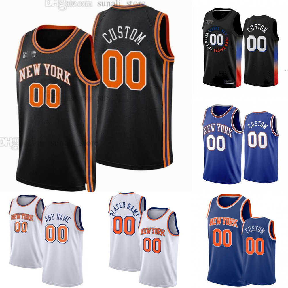 

2023 Basketball Jerseys Men Women Youth New York''Knicks''Custom 4 Derrick Rose 13 Evan Fournier 30 Julius Randle 11 Jalen Brunson 9 RJ Barrett, Color