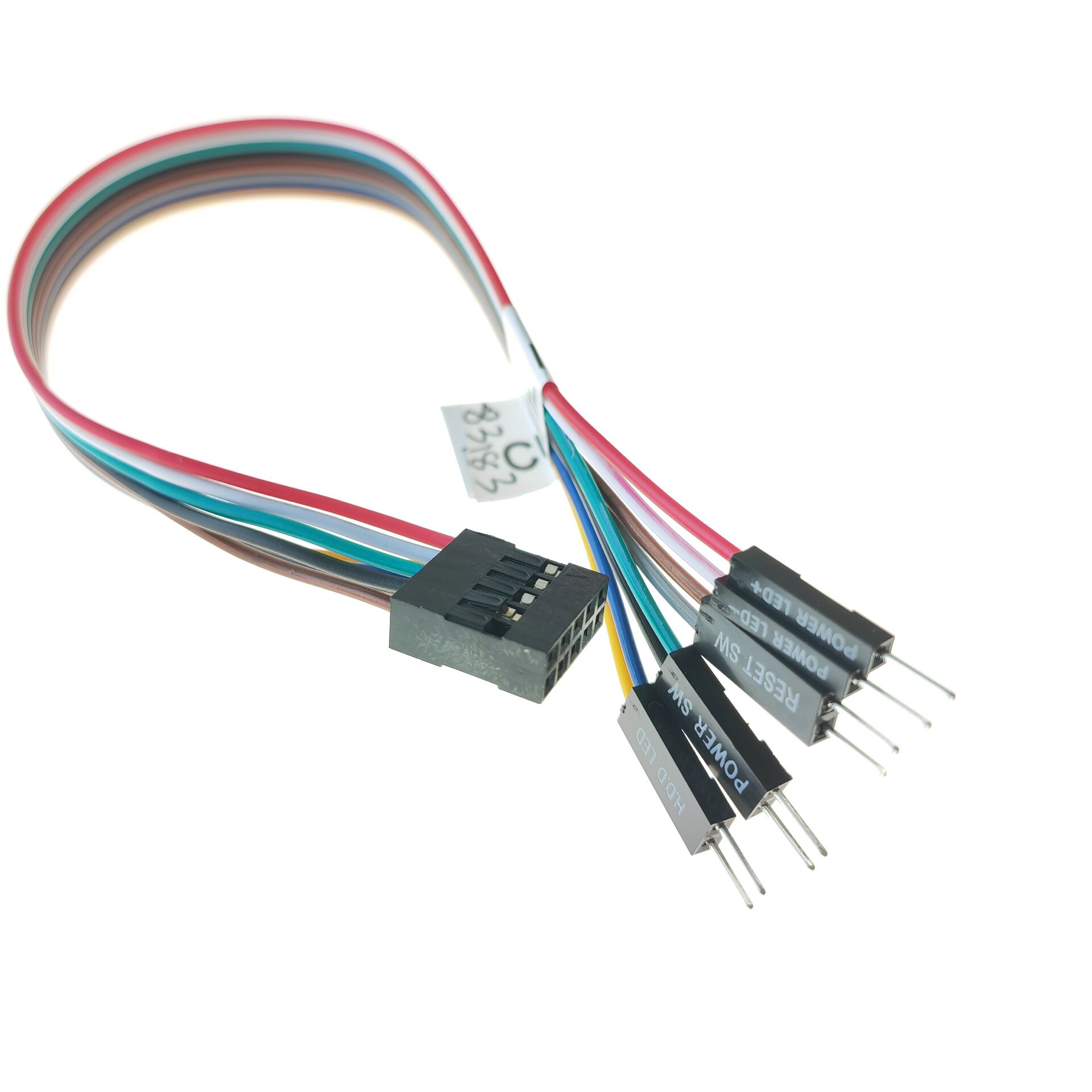 9pin Integrated ATX Motherboard Jumper Extension IO Cable Reset Power SW Switch HDD LED for MSI ASUS M6I MAXIMU Mainboard 20cm-image-843439611