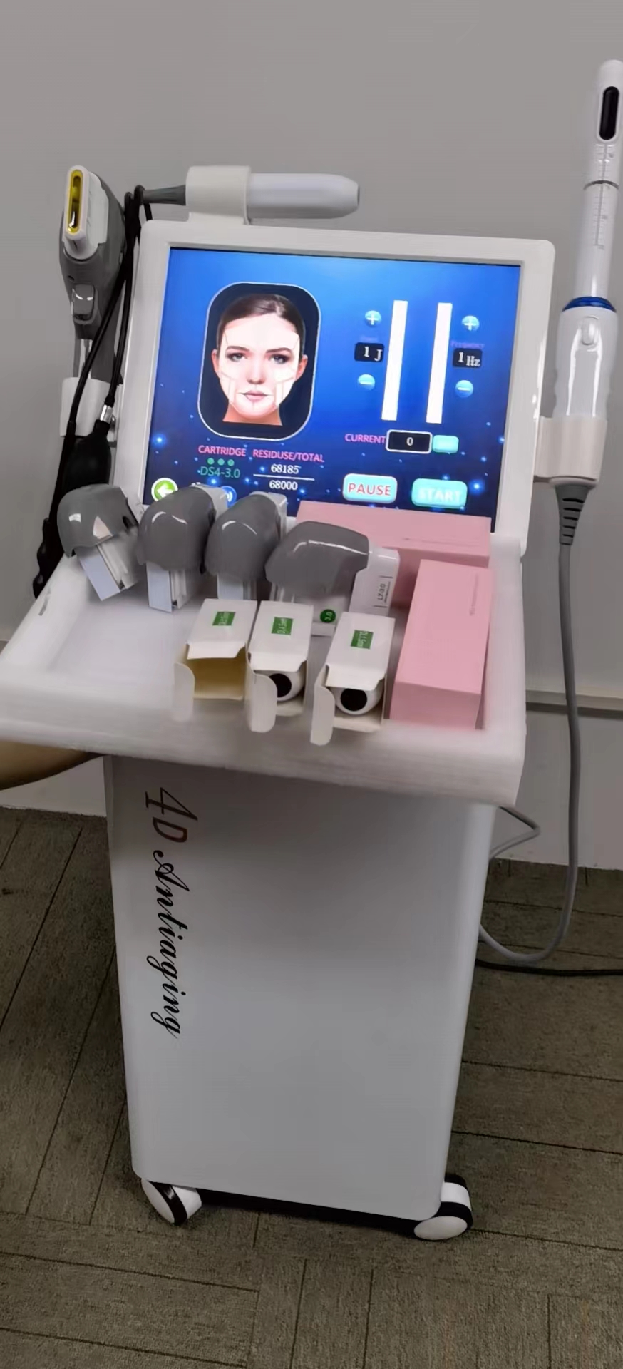 

Beauty Items New Design Anti-Wrinkle Hifu Sanhe Hifu Vimax Hifu Machine Massage For Beauty Salon