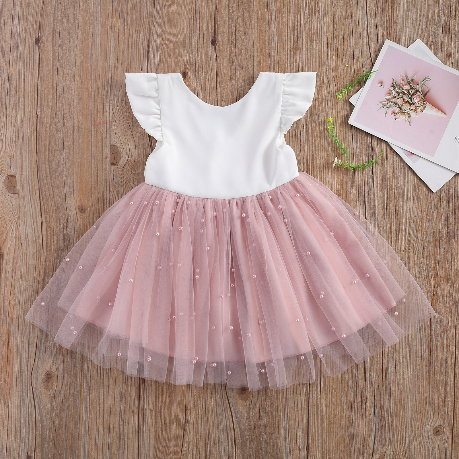 

Girl Dresses Baby Summer Pink Bow Dress Toddler Girls 1st Birthday Evening Party Costume Nfant Christening Gown For Kids Year