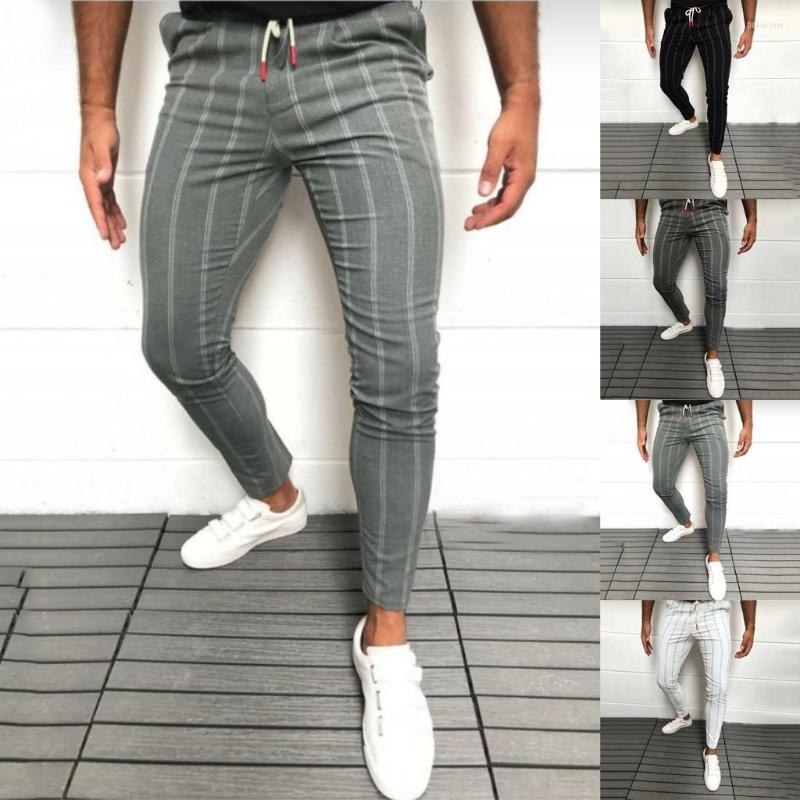 

Men's Pants 2023 Pant Casual Flexible Trousers Sports Long Pocket Waist Bodybuilding Men Men'S, Dark gray