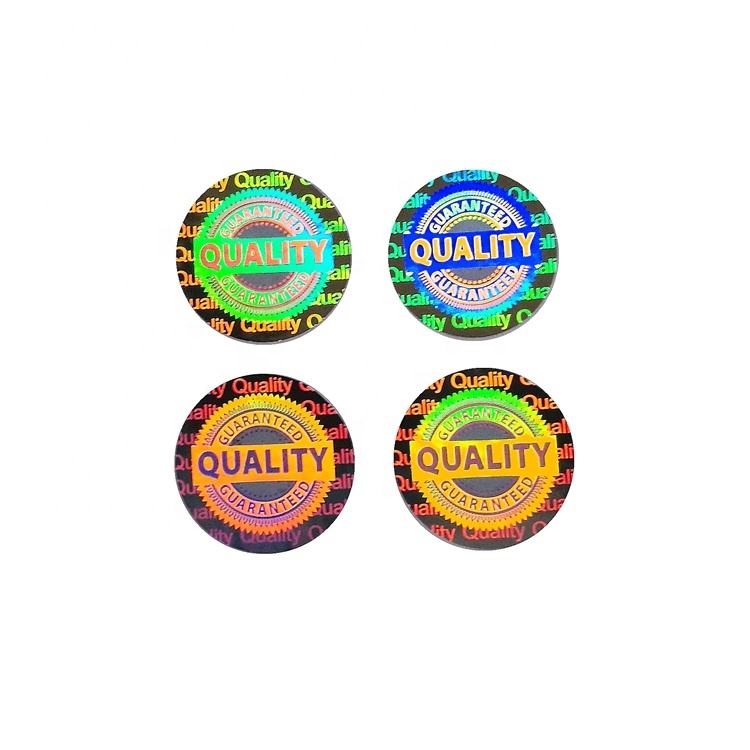 

Custom 3d hologram with original laser holographic embossed label sticker