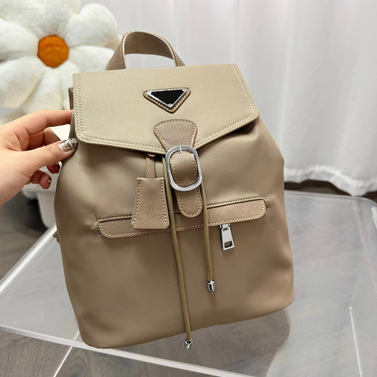 

Classic backpacks Designer Waterproof backpack outdoor school bag size 27*30cm portable travel bags, Black