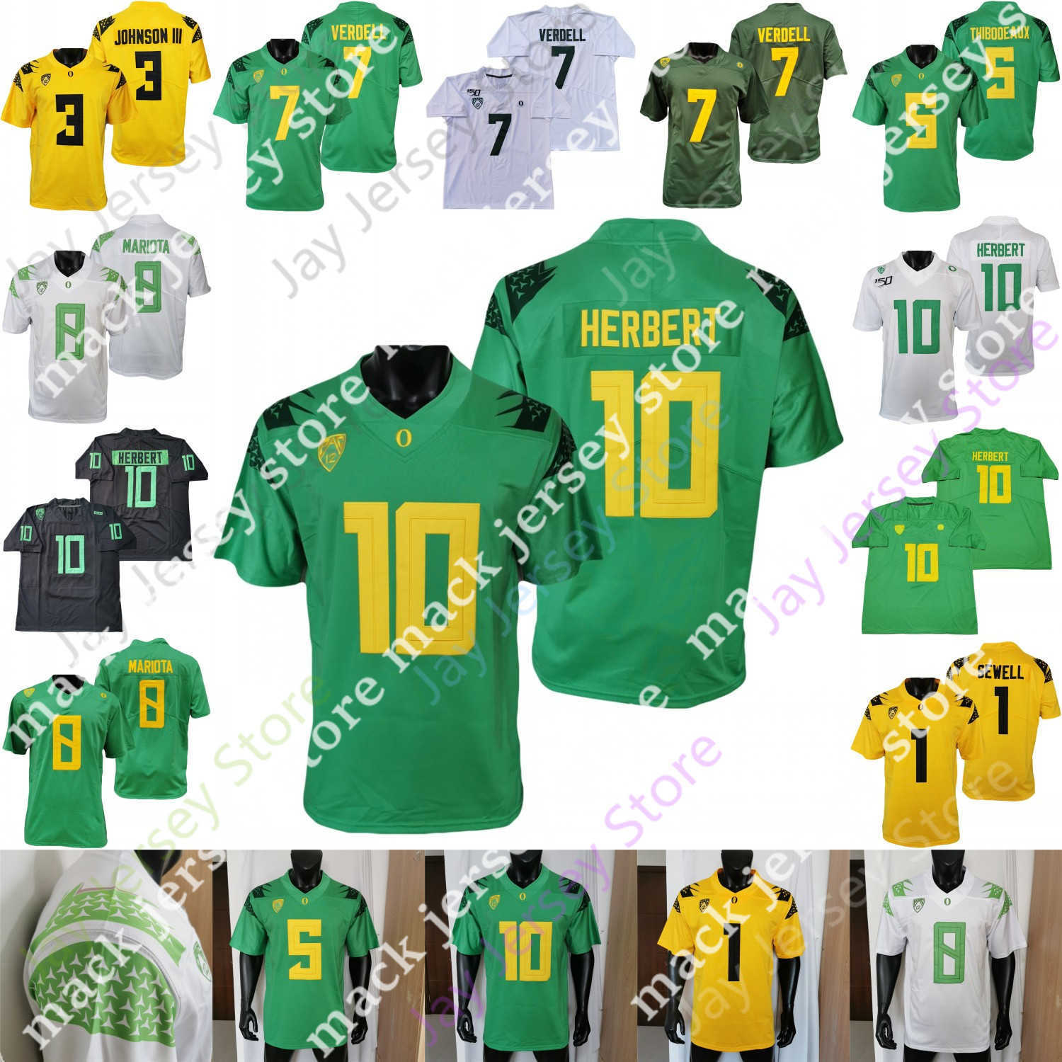 

Oregon Ducks Football Jersey NCAA College Marcus Mariota Justin Herbert Bo Nix Terrance Ferguson Mar'Keise Irving Whittington Franklin Hill, Green iii