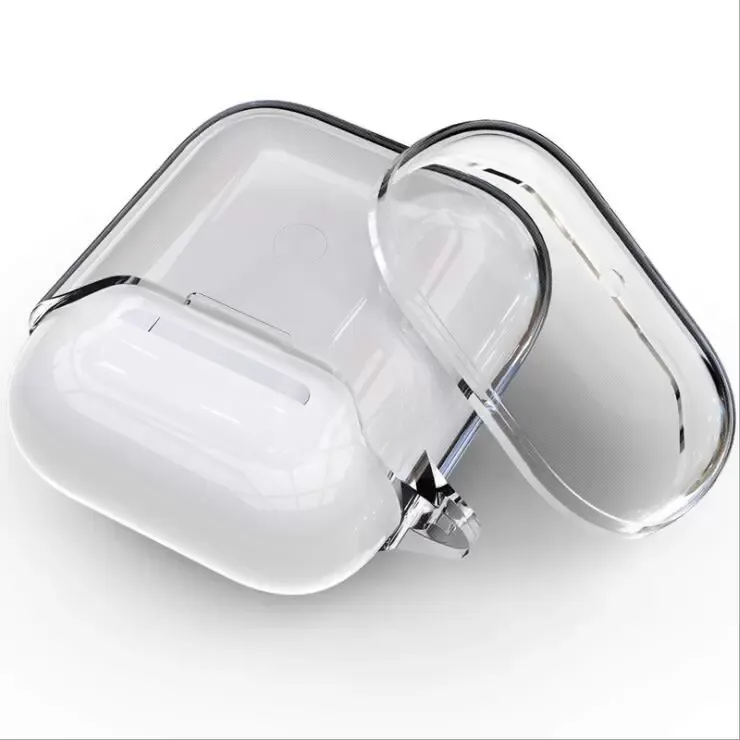 

For Airpods Pro Headphone Accessories New Protective Cover Apple Airpod 2 3 Gen Bluetooth Headset Set White PC Hard Shell Earphones Protecter