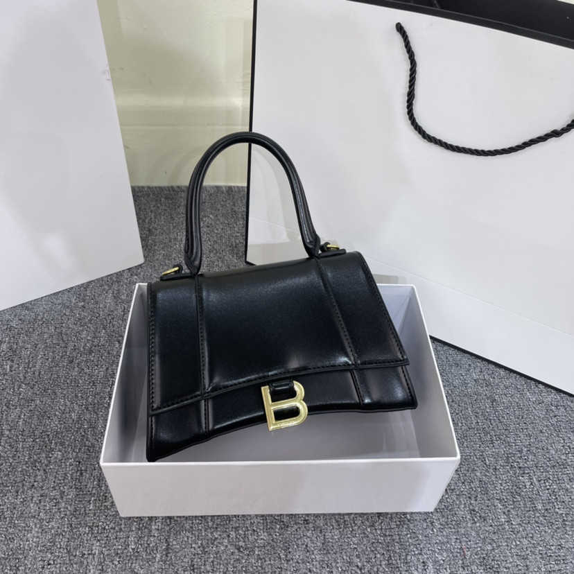 

Fashion Women's Bag 75%off hourglass Women's One shoulder messenger Black small square bag Luxury Designer Handbags Bags Purse 1S60, White6