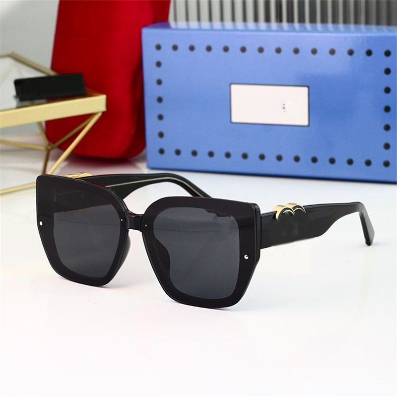 

Designer polarized sunglasses mens g womens commemorative gifts uv protection gafas de sol hombre luxury retro style fashion plastic high end sunnies letter frame