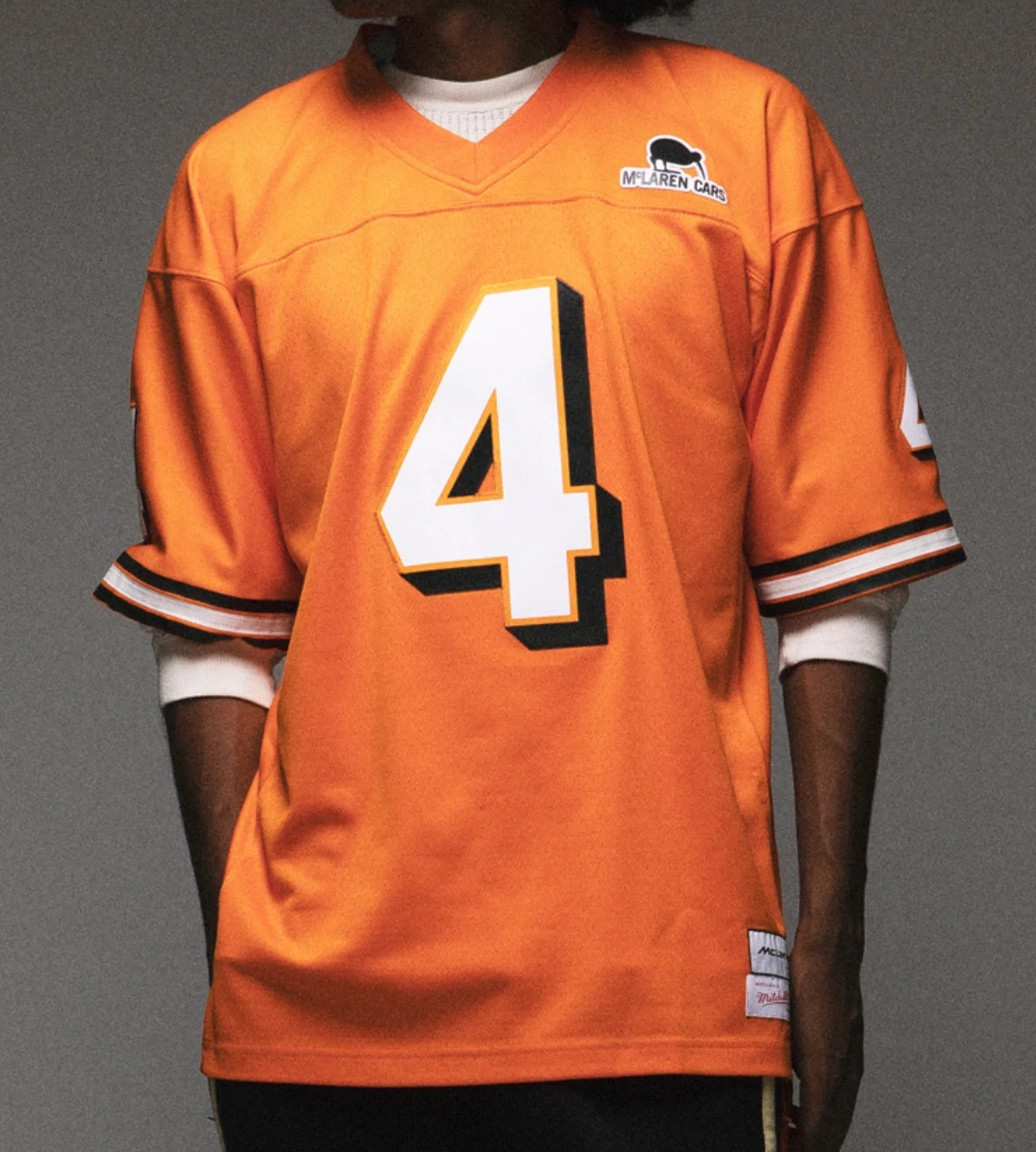 

Outdoor T-Shirts Men's In the summer of McLaren racing suit short sleeve T-shirt USA FOOTBALL JERSEY LANDO NORRIS 230221