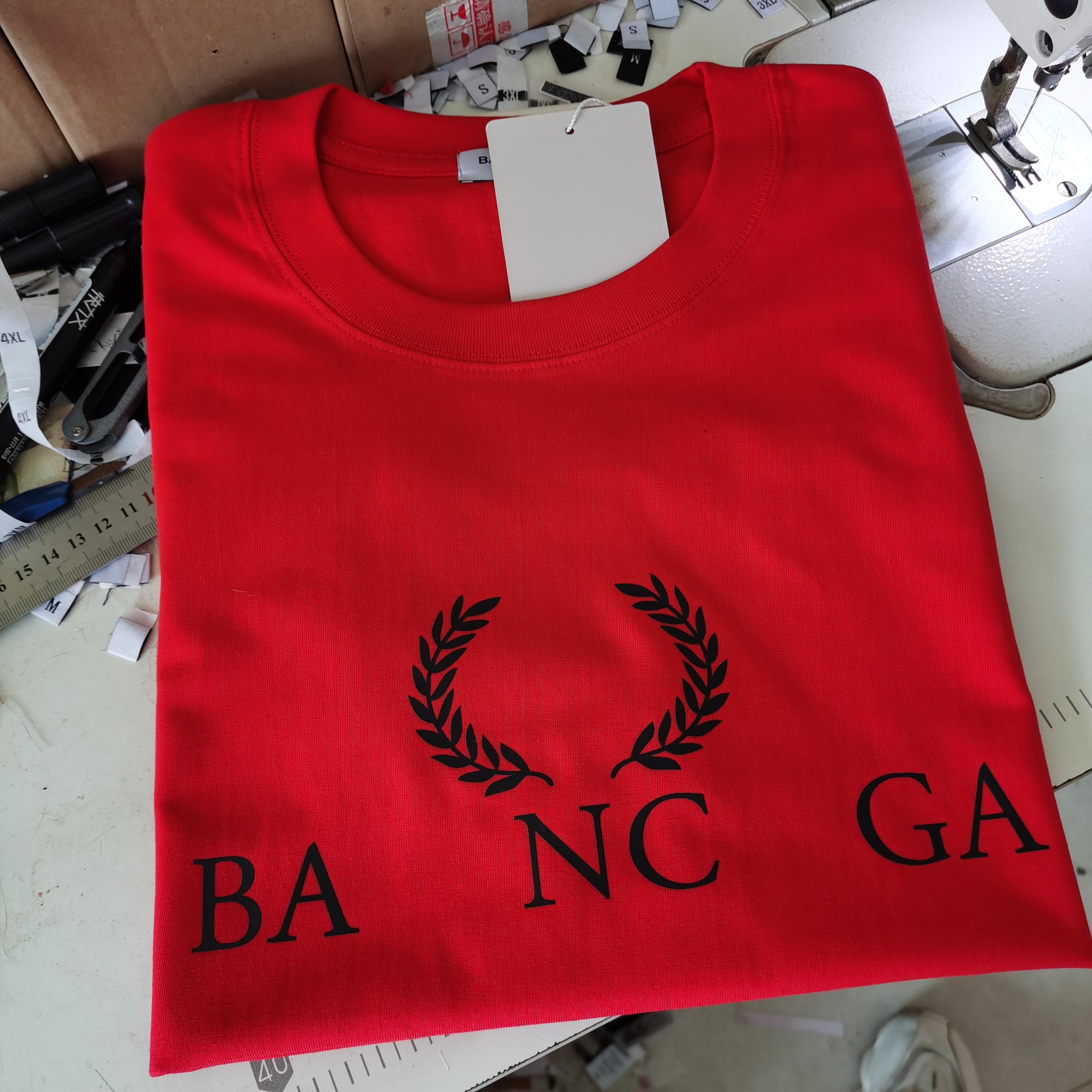 

French Brand Summer t Shirt Paris b Home Printing Fashion Clothing Mans Womens Letter Designer Graphic Cotton Durable Short Sleeve Tees Tops 21, B a l e n c i a g a