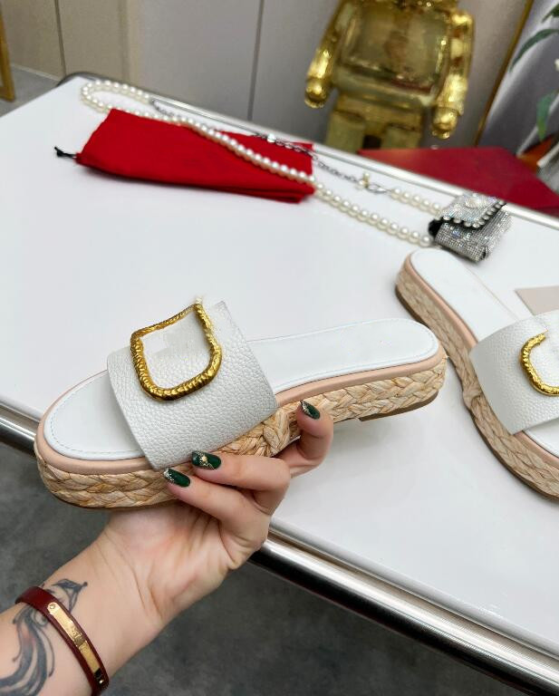 

2023 Fashion slide sandals slippers for men women WITH ORIGINAL BOX Hot Designer unisex beach flip flops slipper TOP QUALITY ERU 36-42