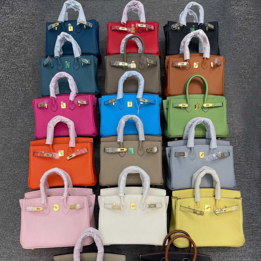 

2023 Women Bags Factory Handbags 55%off Cowhide Handbag One Shoulder Leather Women's Bag Designer Luxury Shoulder Handbags, Red5