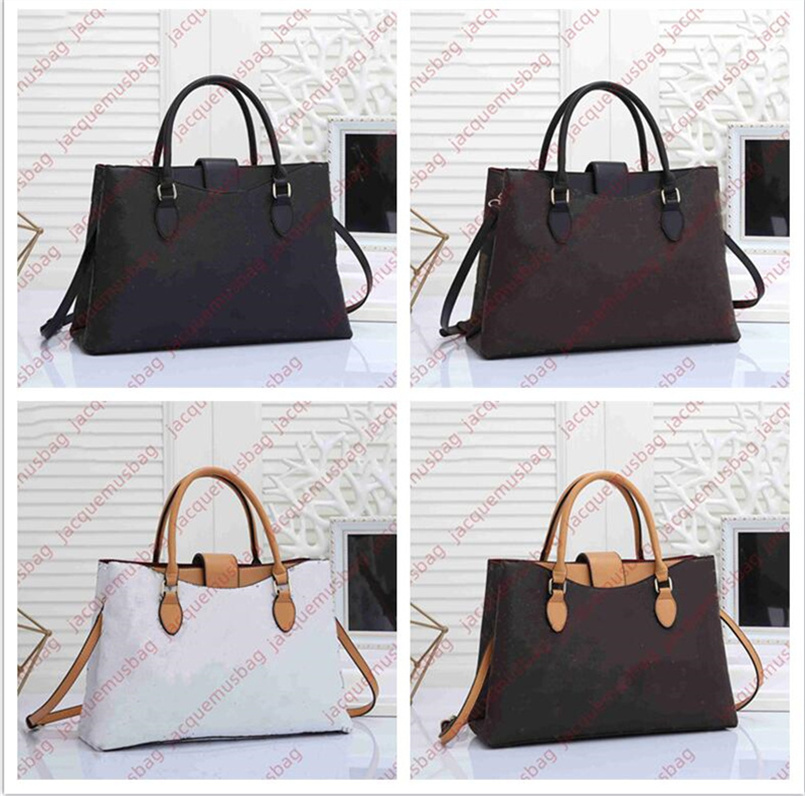 

Women Montaignes bags L Handbags totes Purses designer Shoulder crossbody bag wallet Womens Tote Leather messenger Sacoche BACKPACK handbag tote, White