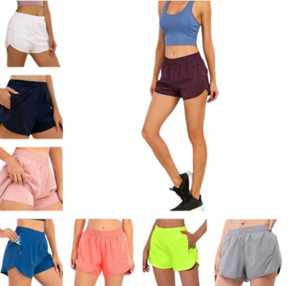 

Lulus Summer Yoga Outfits Womens Comfortable Soft Shorts Loose Casual Breathable Quick Dry Fitness Pants Running Elastic Adult Tidal current2023ss