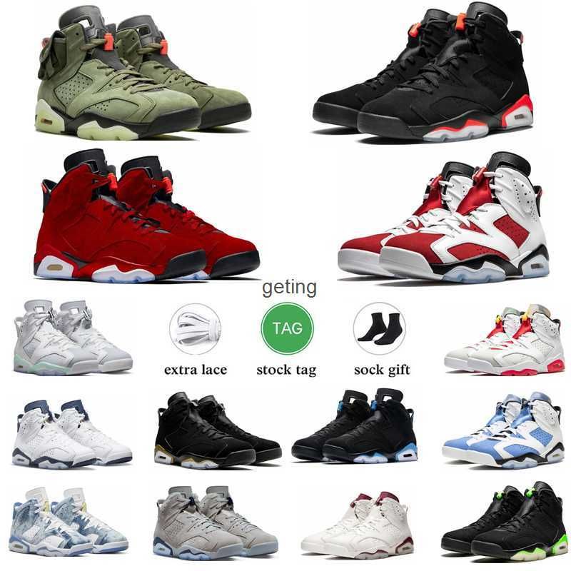

6 6s Georgetown Jumpman Basketballs Shoes Metallic Silver Mint Foam Red Oreo Mens Womens British Khaki UNC Bordeaux Trainers Sports Trainer, #1 toro 40-47