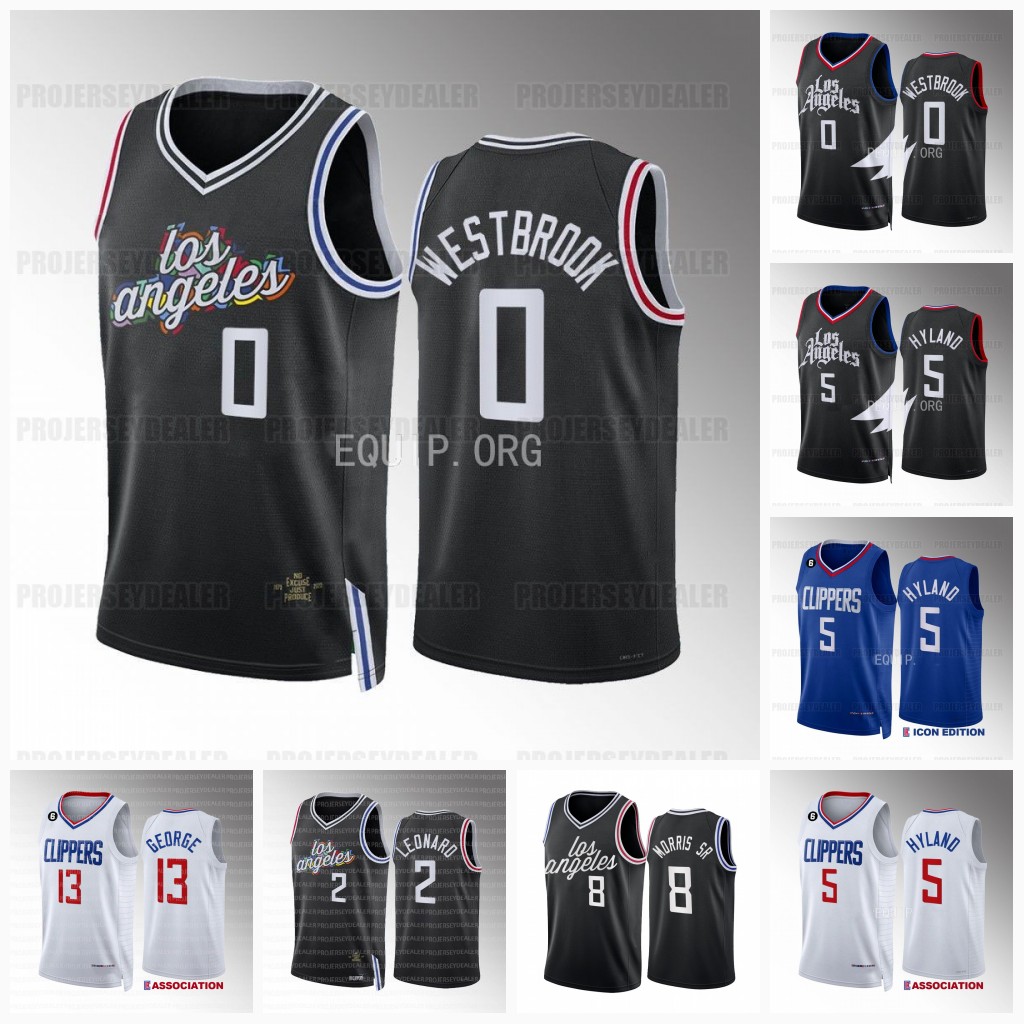 

Russell 0 Westbrook Los Angeles''Clippers''2022-23 City Jersey Bones Hyland Eric Gordon Kawhi 2 Leonard Ivica Zubac Nicolas Batum Paul George Norman Powell Morris Sr., As pic