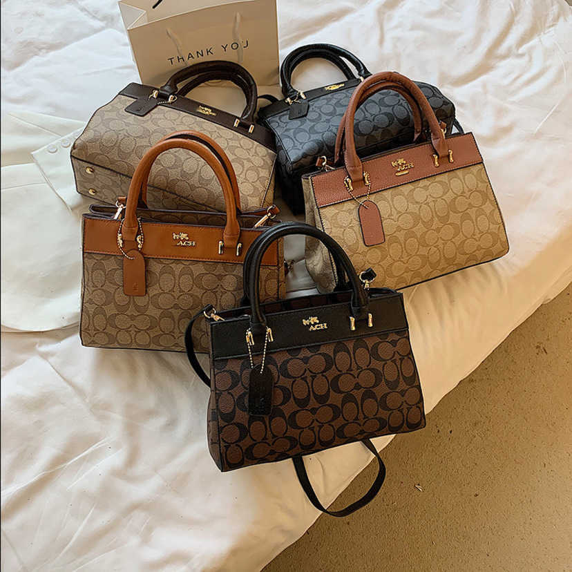 

Fashion Women's Bag 75%off hand shoulder messenger women's big bag Luxury Designer Handbags Bags Purse, Card yellow