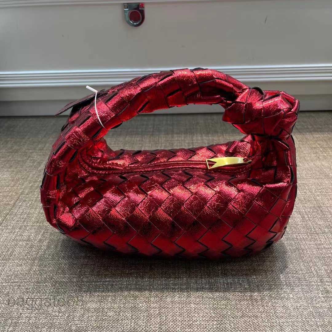 

Lady Bag Jodiebag Cowhide Women's Cow ladies Classic Bottegas Jodies Shoulder Soft Designer Woven Knot Bags Venetas Fashion Pleated Handbag WQO0, Glacier blue