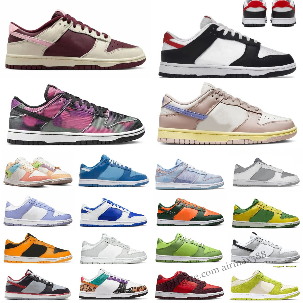 

Panda Mens Women running Shoes SB Low Dunks Dunksb Knicks olive Nature Lilac Peach Cream UNC Sun Club Union CAU Graffiti Pink Black white, Please contact us for more colors