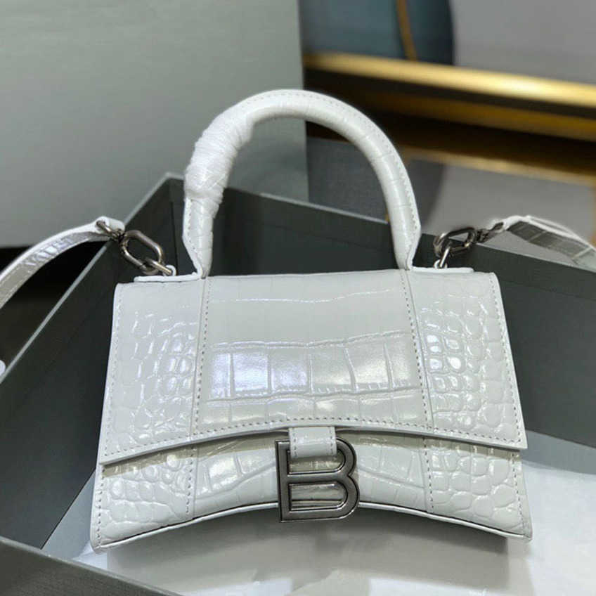 

Factory Wholesale Women's Bag Women's Cowhide Hourglass Bag Shoulder Messenger Handbags 55%off, Black6