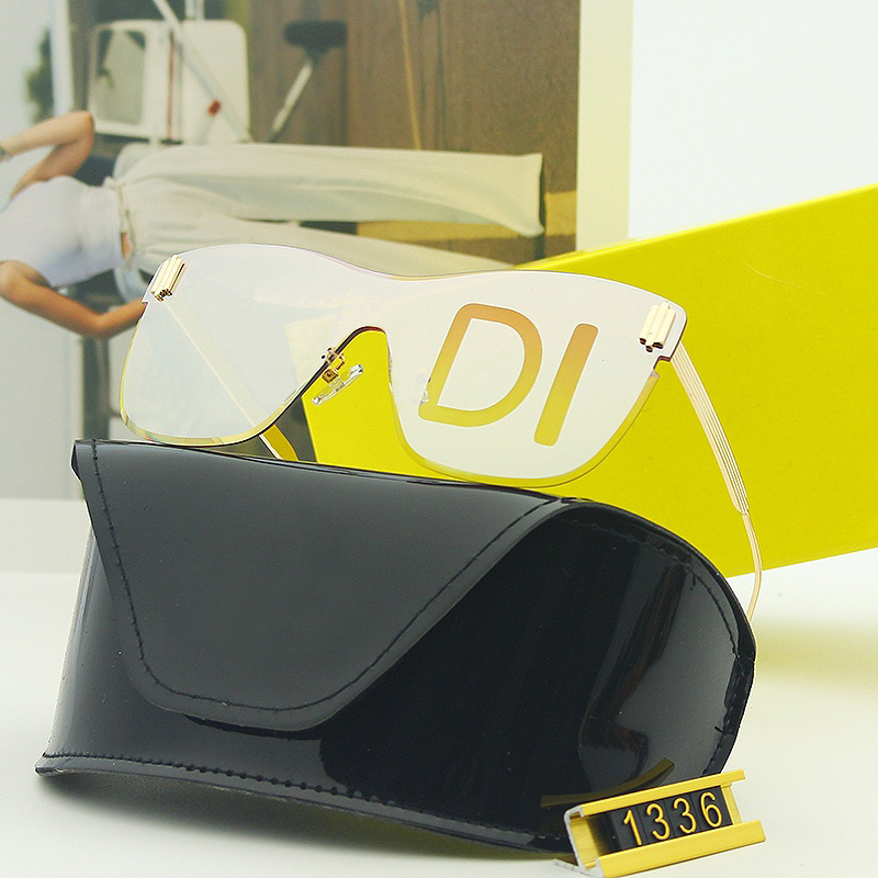 

Top Frameless Sunglasses Designer Sun Glasses For Men Women Polaro Lense Fashion Driving Goggles Sunglass