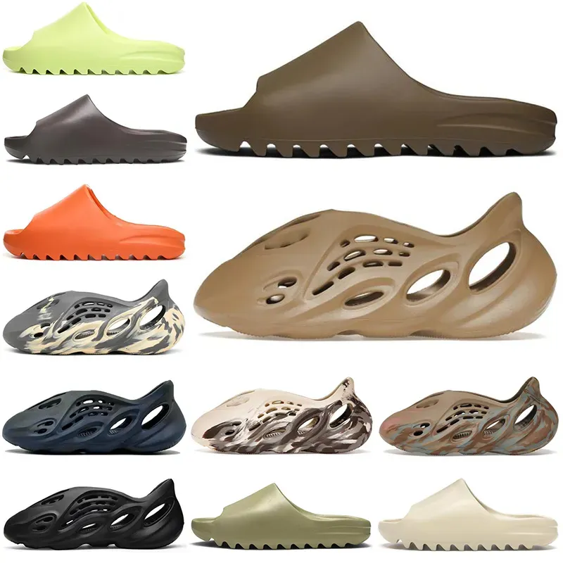 

Designer Sandals Men Woman slider Foam Runner Vermillion Mineral Blue Onyx Pure Sandals Slide Slipper Foam Ochre RUNR Bone Resin Clog Desert Ararat runr slides shoe