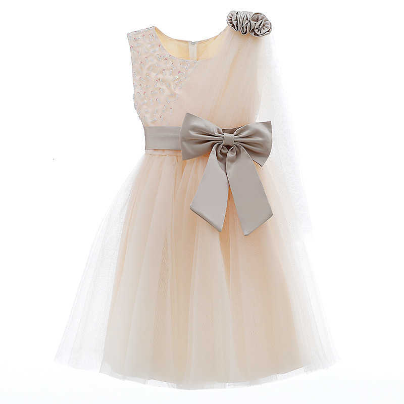 

Girls' Summer 1ess Summer Skirt Chil1en's 1ess Korean Yarn Skirt Girls' 1ffy Princess 1ess Chil1en's 1ess, 8188 champagne vest single skirt