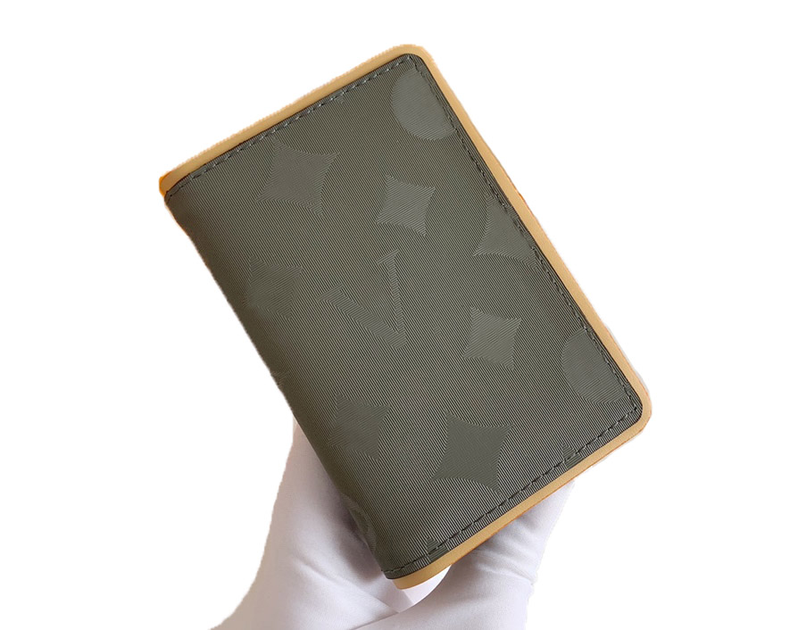 

Fashion designer wallets luxury Titanium purse mens womens leather clutch Highs quality flower letter coin purses card holders original box dust bag, 63233#monogrames