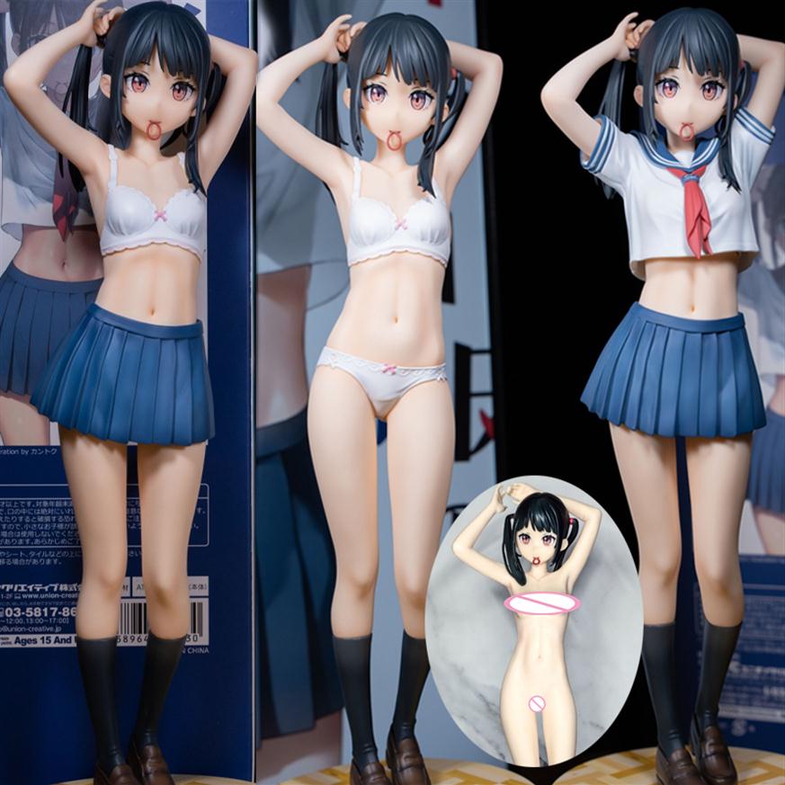 

Funny Toys 28CM Kantoku Anime Figure Sailor Fuku no Mannaka Sexy Girl PVC Action Figure Toy Adults Hentai Collection Model Doll275m