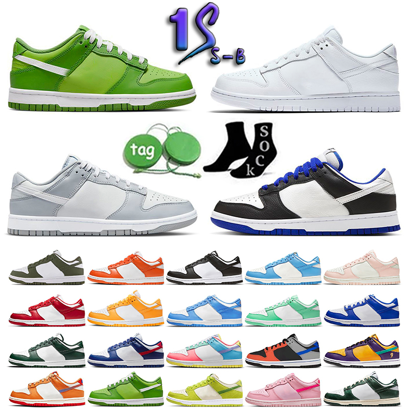 

2023 designer casual low SB dunks shoes women men lows sneakers UNC panda Green Grey Fog Chicago Syracuse Olive Coast Mens Chunky outdoor, 40