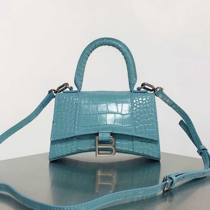 

Fashion Women's Bag 75%off hourglass women's bag portable one-shoulder Luxury Designer Handbags Bags Purse, Spot blue