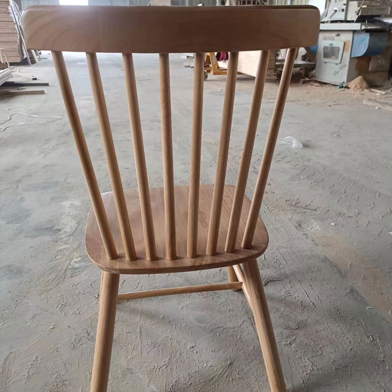 

factory direct selling log solid wood furniture wholesale Solid wood single chair
