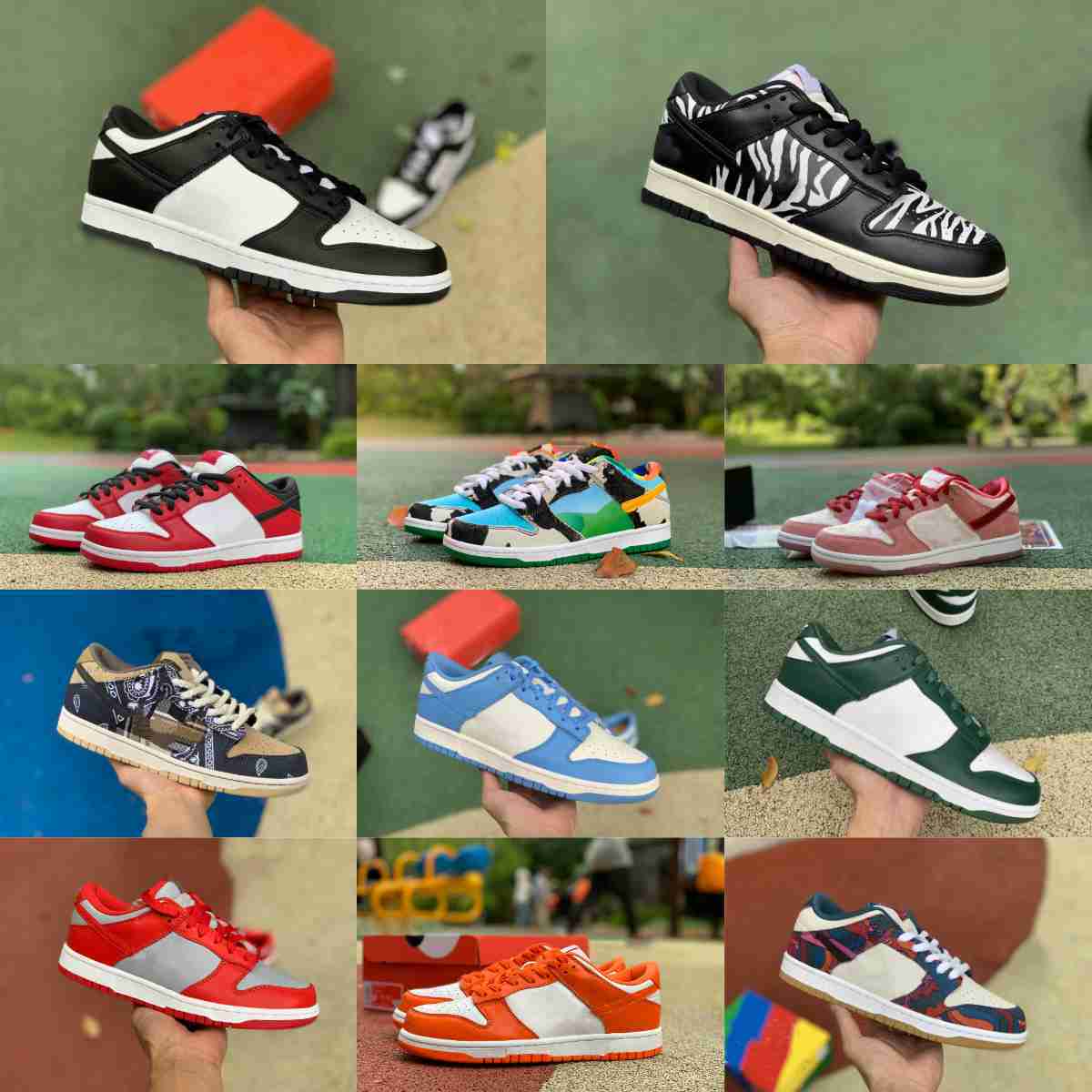 

2023 Top Quality SB Running Shoes Men Women White Black Parra Zebra Laser Blue Lot 35 SB Sean Cliver Green Papa Bear ACG Celadon Elephant StrangeLove Trainers Sneakers, Please contact us