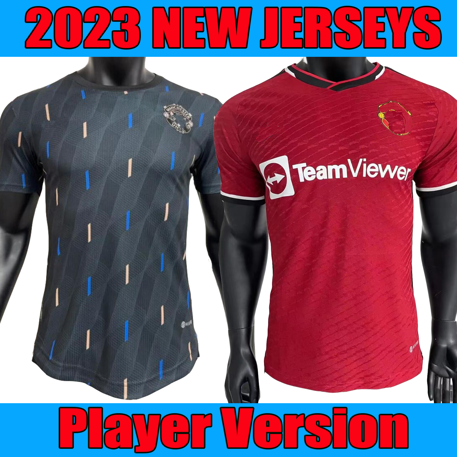 

player version SANCHO 22 23 24 soccer jerseys RASHFORD MAN SHAW 2023 2024 football shirt UTD POGBA CAVANI BRUNO FERNANDES men kids kit VARANE FRED GREENWOOD ELANGA, 23 24 home player version
