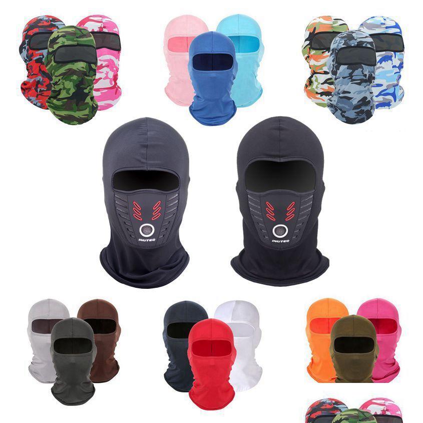 

Motorcycle Face Mask Summer/Winter Warm Fleece Antidust Waterproof Windproof Fl Er Hat Neck Helmet Clavas Drop Delivery Mobiles Moto Dh2Iy, Same as the photo