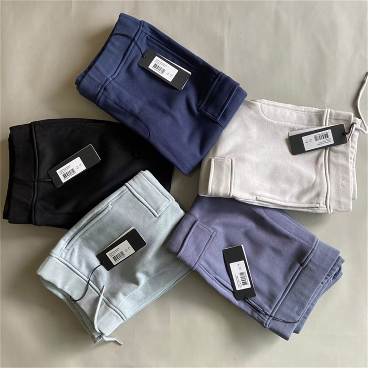 

5 colors tactical pants for men outdoor fashion brand company size M-2XL Diagonal Fleece Lens Sweatpants Spring Summer, Black