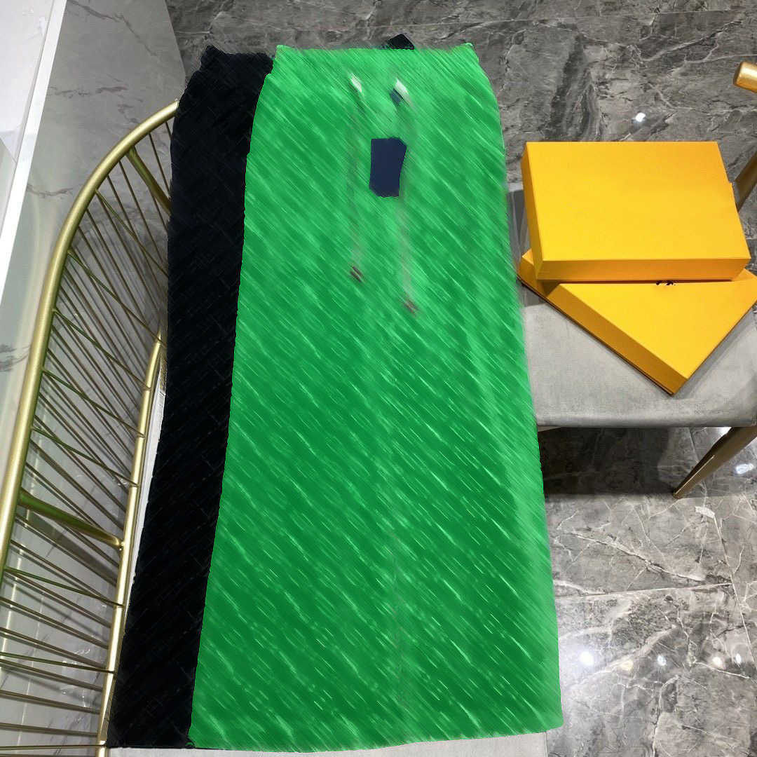 

23ss brand Designer Women wide leg pants velvet loose trousers Versatile women clothing, White