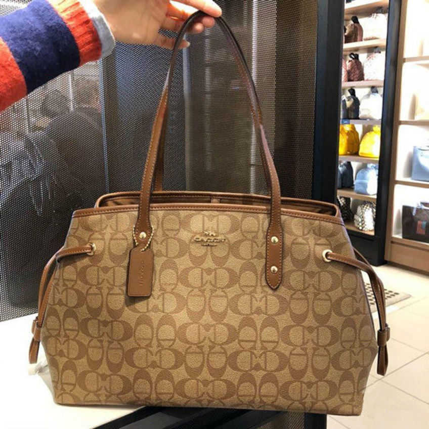 

Factory Wholesale Women's Bag brand leather one-shoulder handbag bag Shoulder Messenger Handbags 55%off, Rice coffee