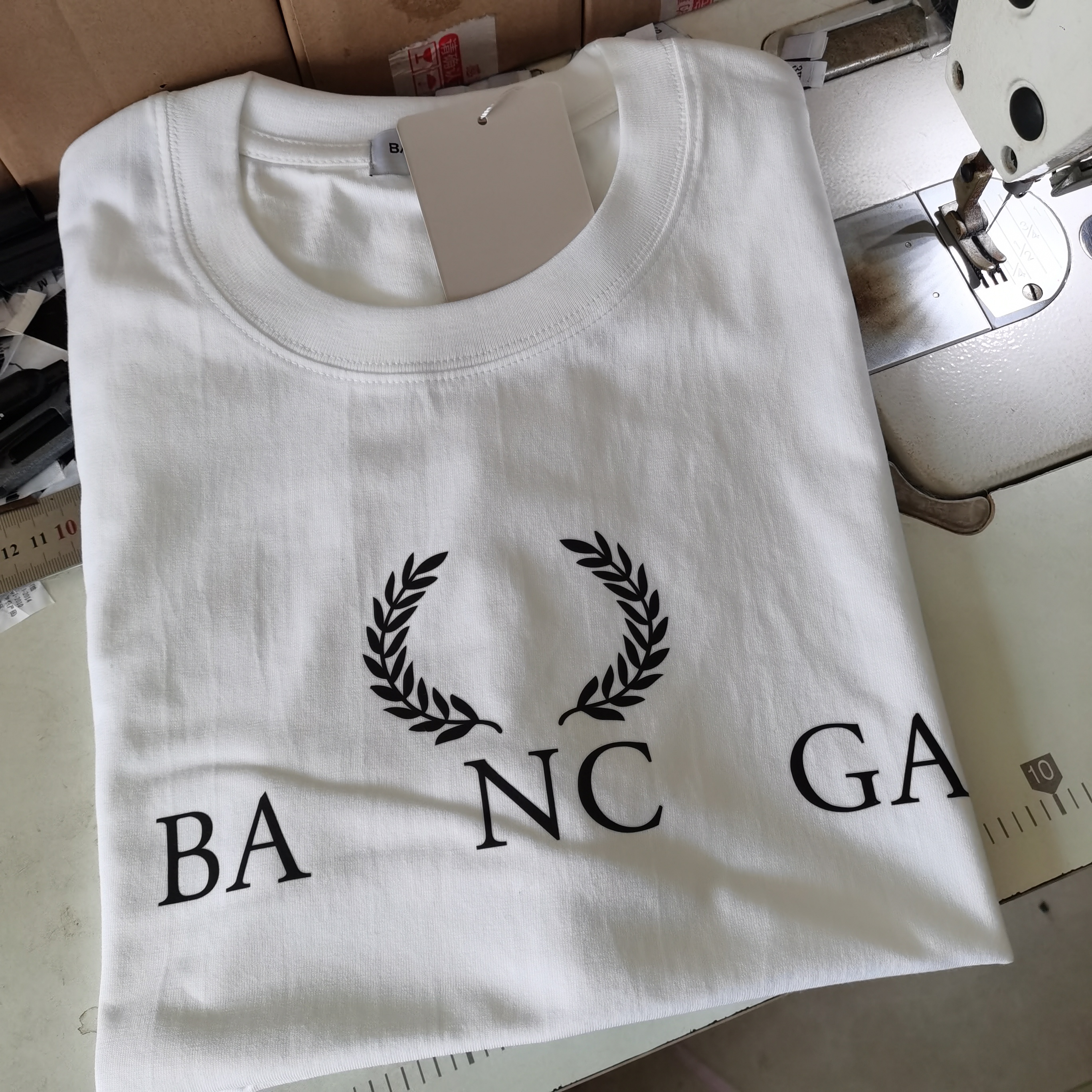 

French Brand Summer t Shirt Paris b Home Printing Fashion Clothing Mans Womens Letter Designer Graphic Cotton Durable Short Sleeve Tees Tops 81, B a l e n c i a g a