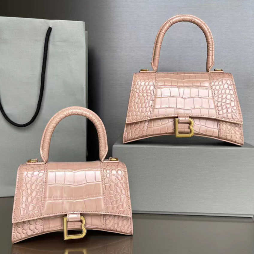 

Factory Wholesale Women's Bag leather hourglass bag s black handbag Shoulder Messenger Handbags 55%off, Milk tea color no. s