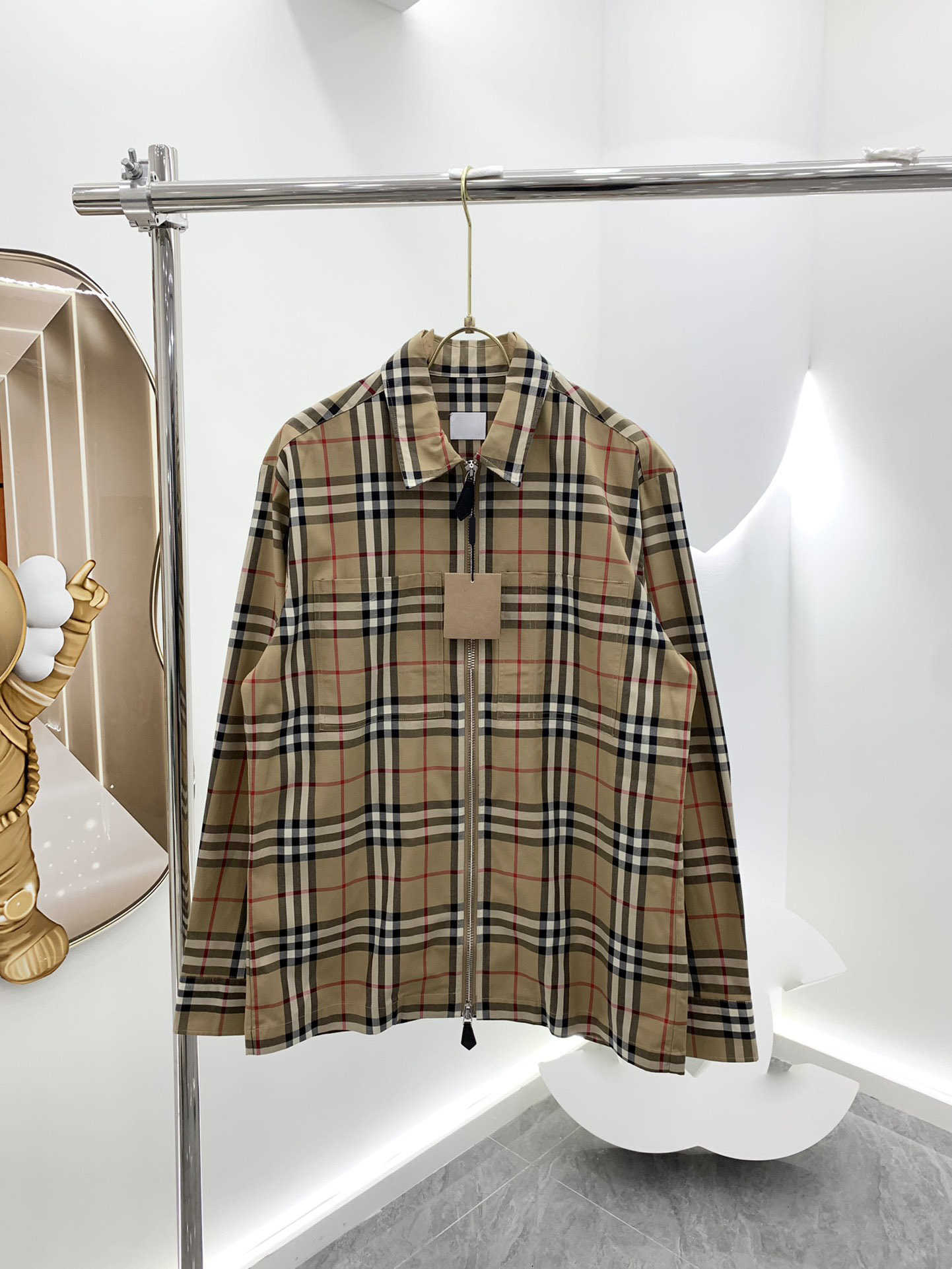 

Fashion Brand Women Jackets Diamond Check Lapel Coats Tops Single Row Designer Buttons Pockets Outerwear Casual Commut Style Warm Womens Jacket 1970, 19 white