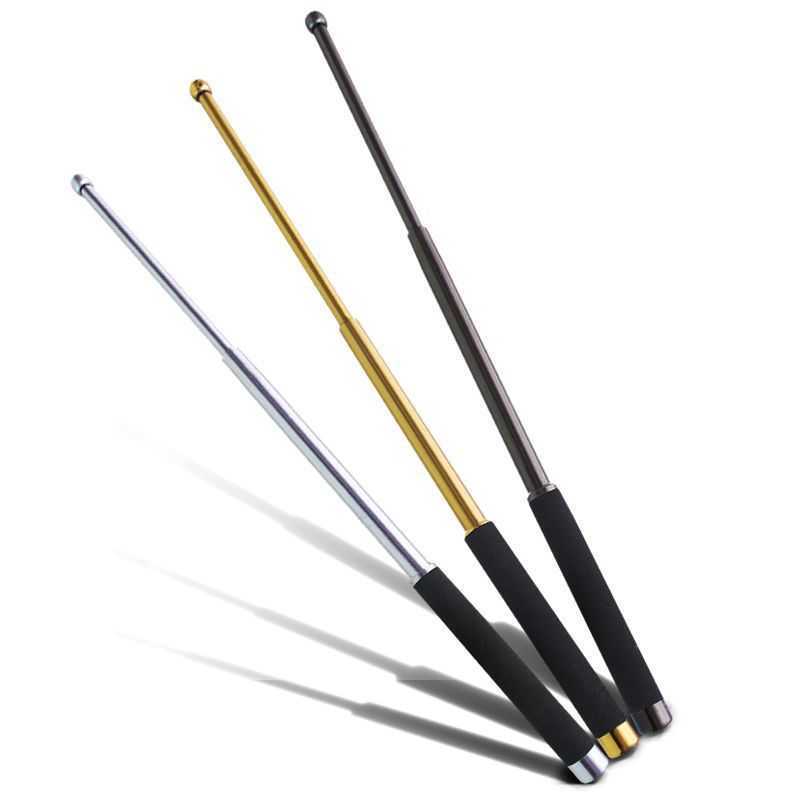 

Legal Stick Self Defense Telescopic Three Section Vehicle Supplies Roll Fall A3UZ