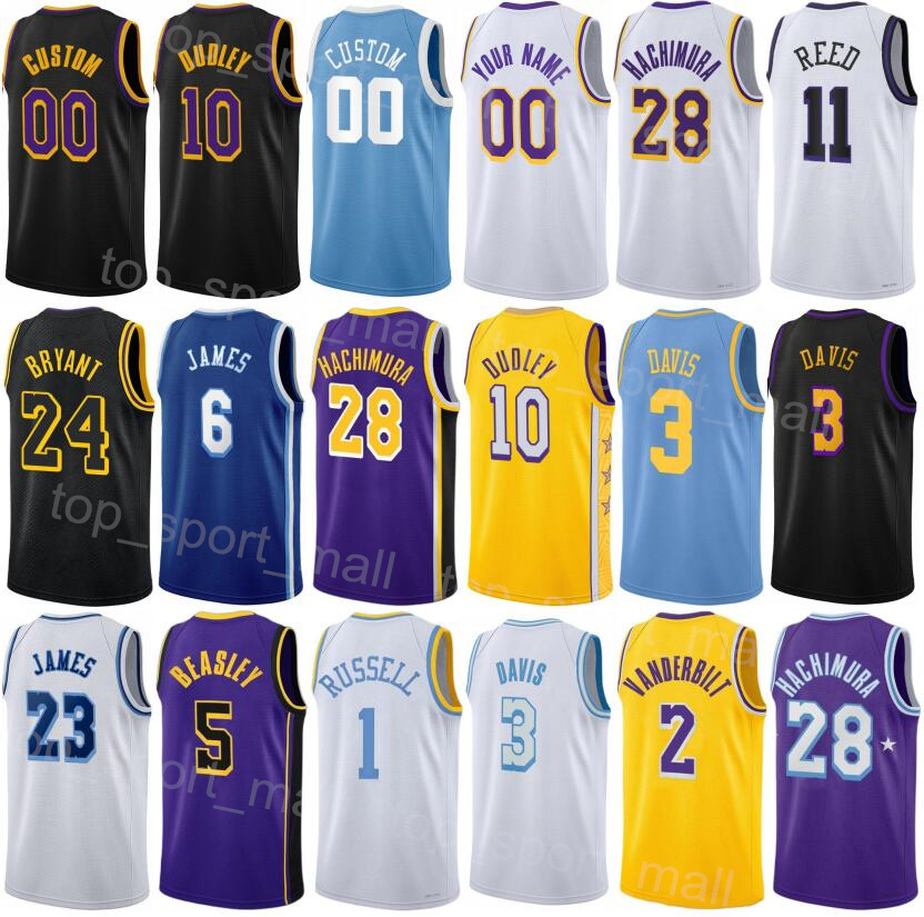 

Men Woman Print Basketball Lonnie Walker IV Jerseys 4 Dennis Schroder 17 Troy Brown Jr 7 LeBron James 6 Davis 3 Austin Reaves 15 Max Christie 10 Classic Statement City, White