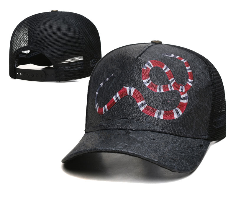 

Designers Mens Baseball Caps Brand Hats snake Embroidered bone Men Women casquette Sun Hat gorras Sports mesh Cap