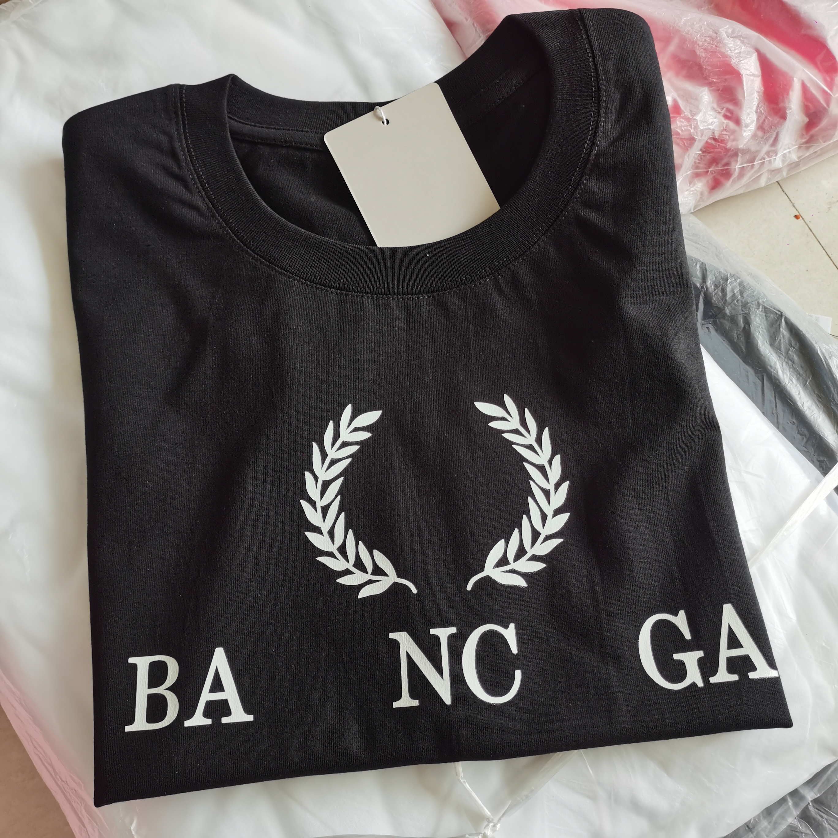 

French Brand Summer t Shirt Paris b Home Printing Fashion Clothing Mans Womens Letter Designer Graphic Cotton Durable Short Sleeve Tees Tops 101, B a l e n c i a g a