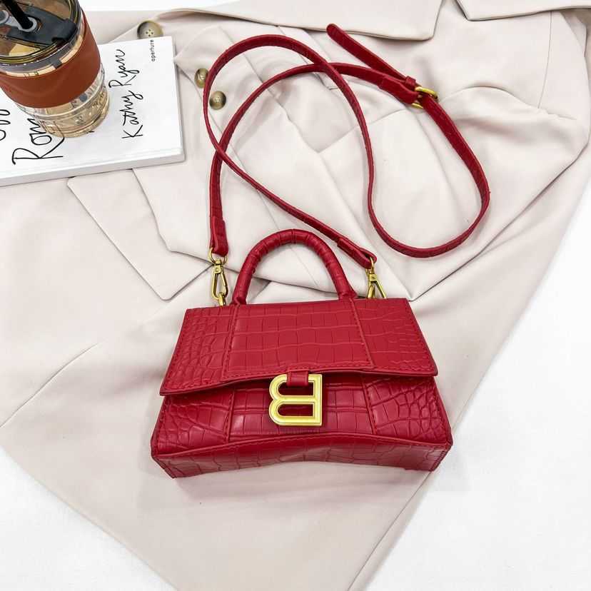 

Fashion Women's Bag 75%off hourglass women's quality portable one-shoulder small square bag Luxury Designer Handbags Bags Purse, White7
