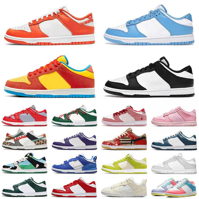 

Dunkes Low 2023 Running Shoes Bigf Size 14 Men Women Dunks Lows Dunksb Sb Panda Offs White Bart Simpson Unc Coast Disrupt Pink Designer, 36-48 world champ