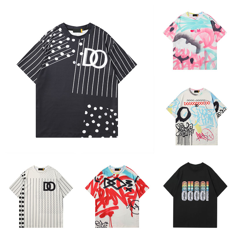 

Letter Printed T Shirt Tops For Mens Womens Designer Knitted Sweater Tees Round Neck Design Unisex Tshirts Summer Street Sweatshirt, #9
