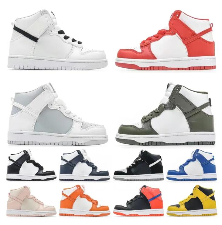 

2023 Top high qualityBoots children's casual shoes New Chunky SB Kids Shoes Boys Girls designer Fashion low Sneakers dunks Athletic Children Walking toddler sbdunk