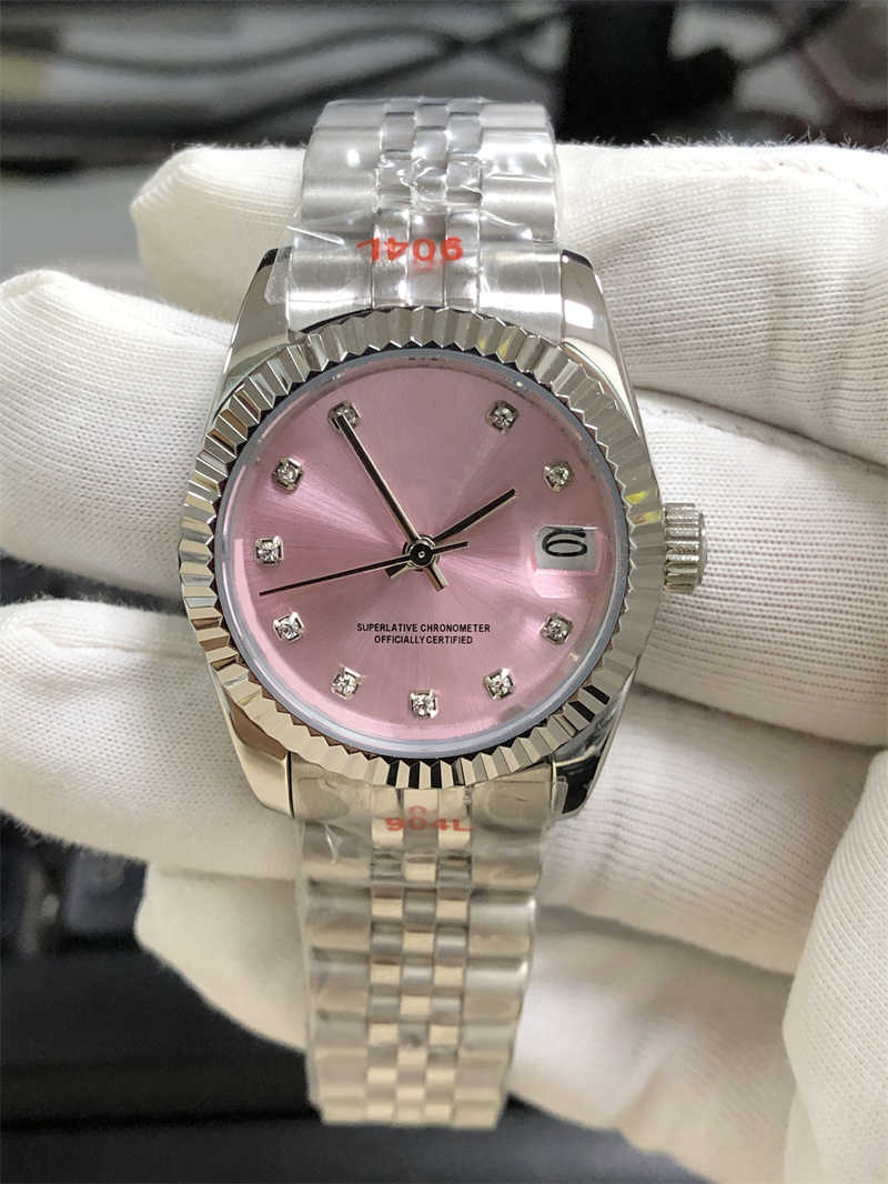 

Women's Watch 31mm Gold Stainless Steel Woman 2813 movement Ladies, Tool